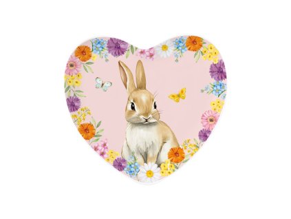 servirovaci tanier srdce ruzovy1