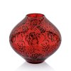 23253 ivv floreal vaza 25 4 cm cervena