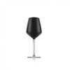 23481 ivv pohare na vino cierne sklo set 6 ks