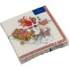 Villeroy & Boch - servítky Santov záprah, 33x33 cm - Winter Specials