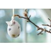 Villeroy & Boch - ornament vajíčko s motýlikom, 7,5 cm - Spring Fantasy