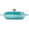Le Creuset- Gourmet liatinový hrniec plytký veľkosť: 26 cm objem: 2,2 l - červený