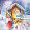 Servítky  Nativity 33x33 cm