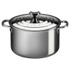 le creuset stainless steel cocotte 20cm 34