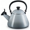 le creuset fluitketel kone in mist grey 1 6l