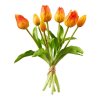 zvazok umelych oranzovych tulipanov ks