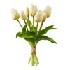 zvazok umelych tulipanov kremova