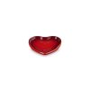 Le Creuset - Podložka na odkladanie varešky v tvare srdca 13cm Červená