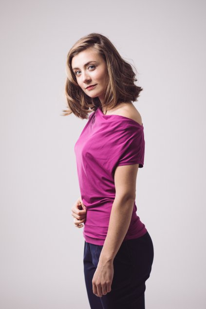 Dámská halenka Rosmarina růžová 1