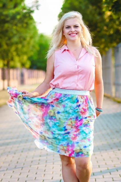 Květinová tylová sukně Emily Bellazu 10