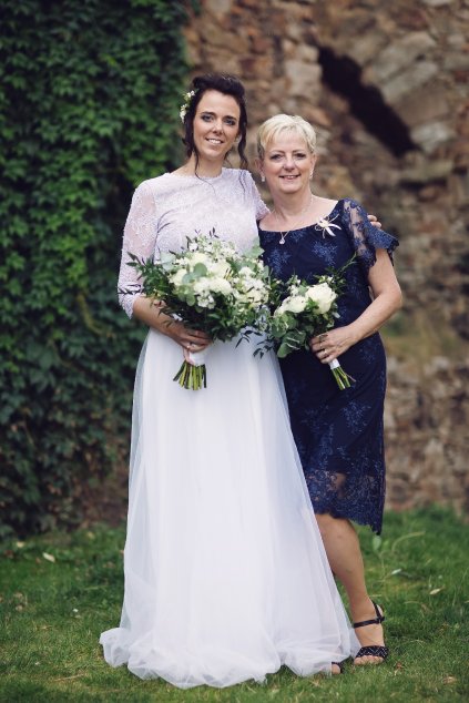 Krajkové šaty Marie pro svatební matky 1