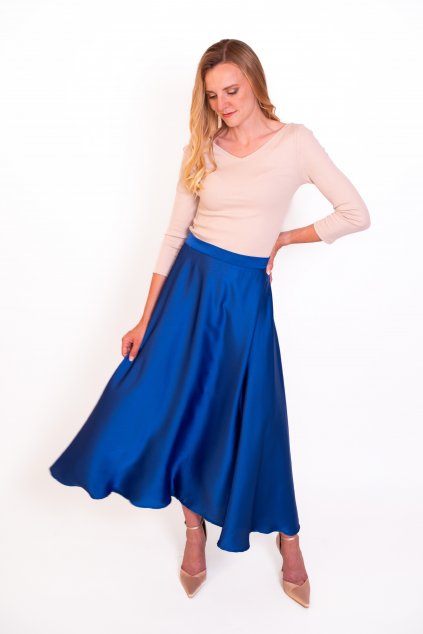 Sukně Silk royal blue 6