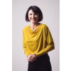 Dámská halenka Rosmarina s dlouhým rukávem žlutá 2