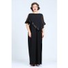 Dlouhé společenské šaty Loren černé 1