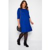Jednoduché šaty Timi Bellazu královská modrá 3