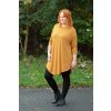 Volnočasová tunika Christine hořčičná 1
