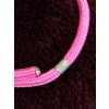 Kruhový jednoduchý náhrdelník růžový
