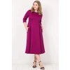 Dámské šaty Paola Bellazu královská vínová 1