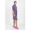Zavinovací šaty reglán fialové 4