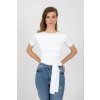 Dámský zavinovací top bílý 2