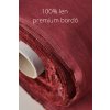 100% len premium bordó