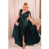 Společenské šaty Dark Green Edith 3