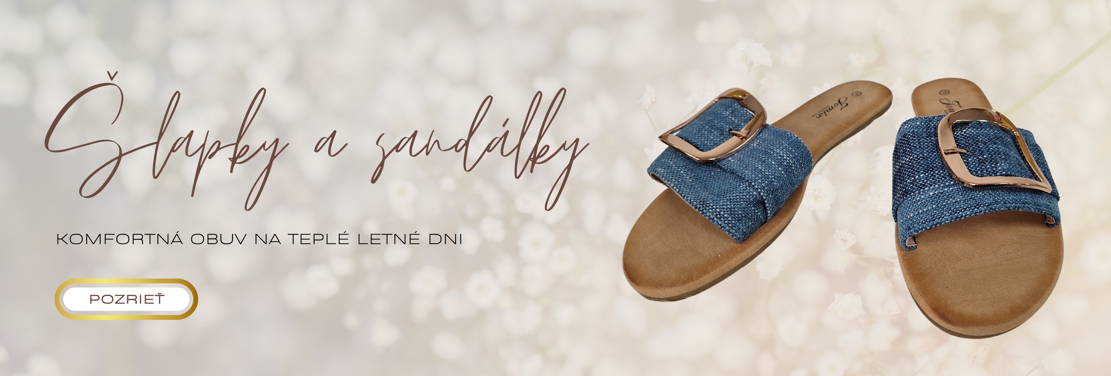šľapky a sandálky