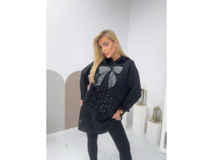 Strieborná mašľa s kapucňou 2 kusy (1)