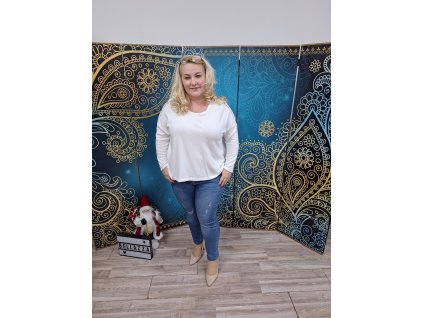 rovnaké, biele, svetloružové (1)