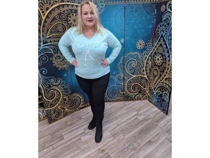 Tričko-čerešne -mäta