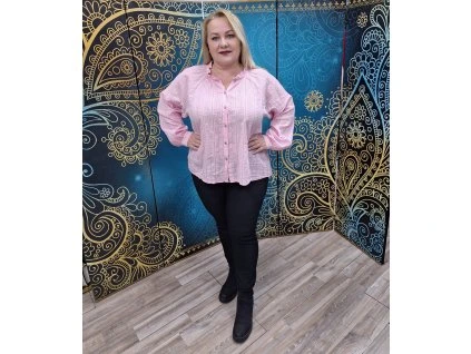 Blúzka -ružova -JANET