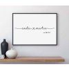 frame landscape mockup interior with large horizontal frame 3d render 2