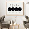 modern mockup home interior empty poster presentation living room with home decor