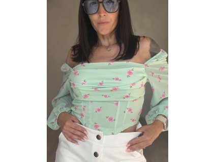 MINT ROSE CORSET