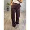 ELEGANTNÍ KALHOTY ELLEN HNĚDÉ