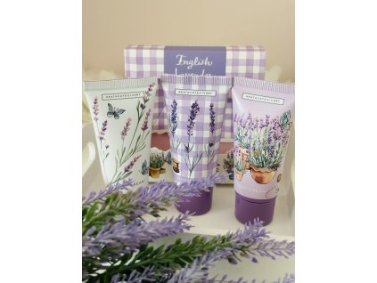 English Lavender Sada krémů na ruce