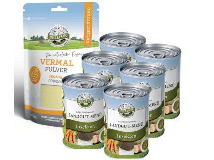 250g vermal + konzervy