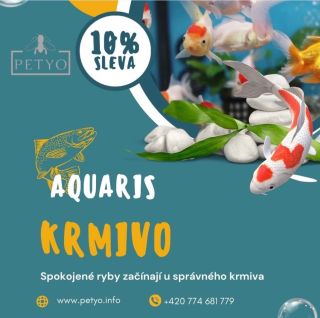 🐟Chceš KOI kapry plné energie a nádherných barev? Aquaris je krmivo, které dodá tvým rybám vše, co potřebují pro zdravý...
