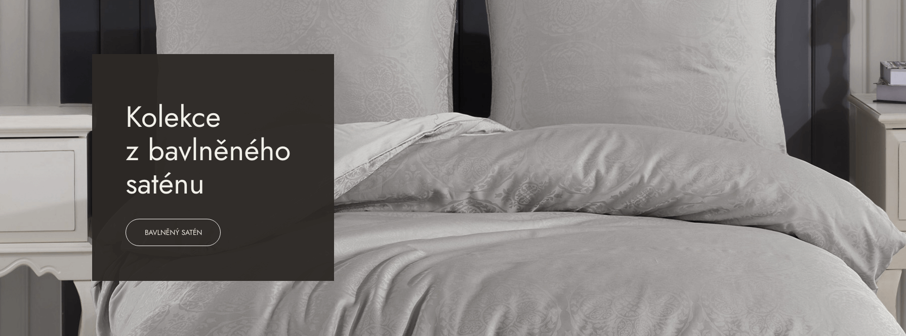 Kolekce z bavlněného saténu