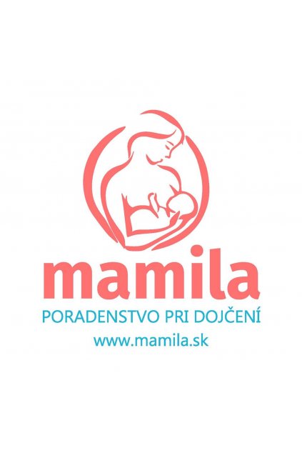 logo mamila růžovomodré