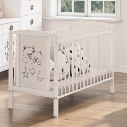 płaskie szczebke w łóżeczku od protucenta z amal