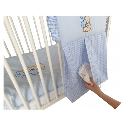 Taška na pleny modrá