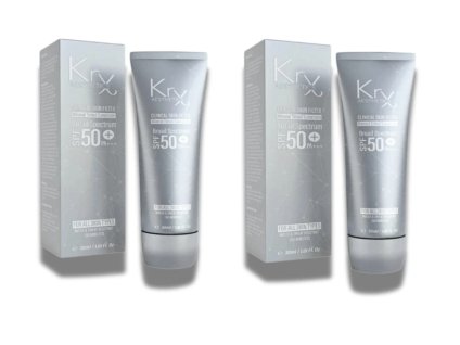 Tónovací krém s SPF 50 PA+++, 60 ml (světlý a tmavý) COMBO