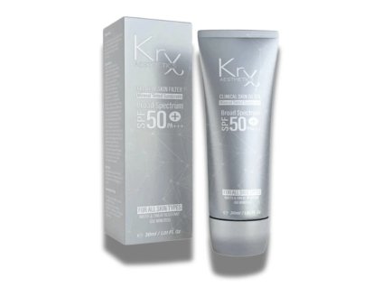 Tónovací krém s SPF 50 PA+++, 30 ml (světlý a tmavý)