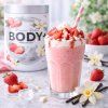 Protein Jahoda a vanilka BODY PLUS