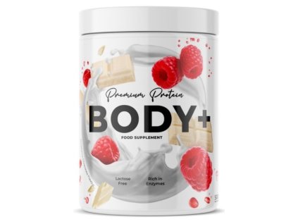 Protein Malina a bílá čoko BODY PLUS