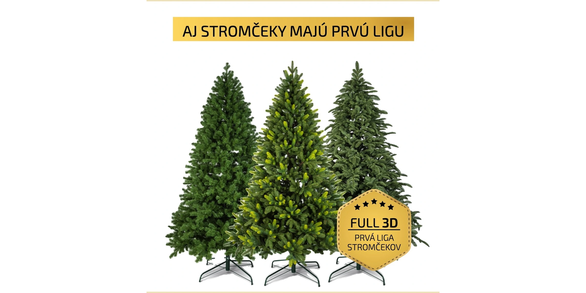 Full 3D stromčeky