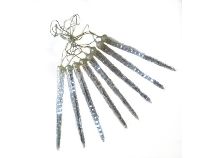 Vianočné osvetlenie Snowfall 192 LED Studená biela