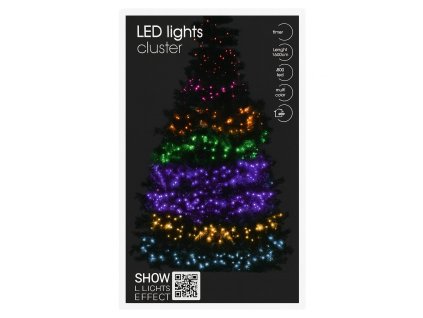 Vianočné osvelenie Cluster 400 LED Multicolor  Cluster 400 LED Multicolor