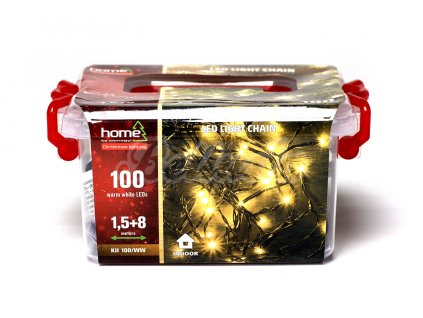 Vianočné osvetlenie reťaz 100 LED Teplá biela  Reťaz 100 LED Teplá biela